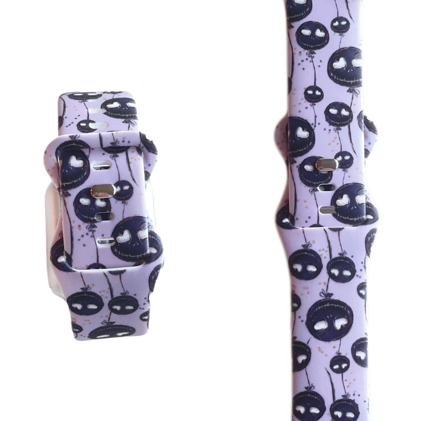 Halloween Watch Band - Purple Jack - Tweedle Dee Designs